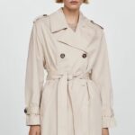 Double-Breasted Trench Coat