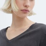 Ribbed Cotton-Blend Top